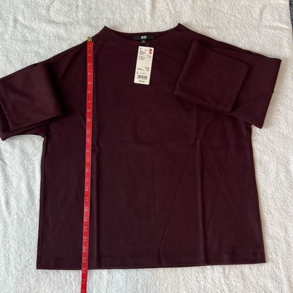 UNIQLO Ladies wool blend long sleeve pullover, size L - Picture 5 of 6